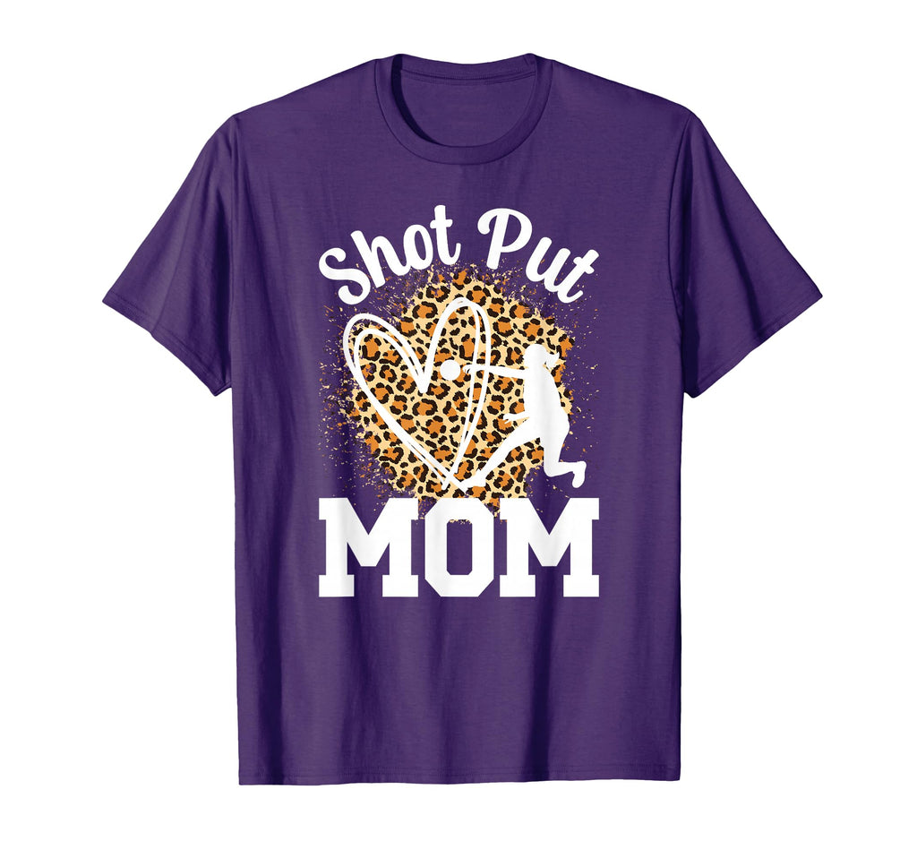 Shot Put Mom Shot Put Thrower T-Shirt - Custom Art Print for Adults