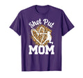 Shot Put Mom Shot Put Thrower T-Shirt - Custom Art Print for Adults