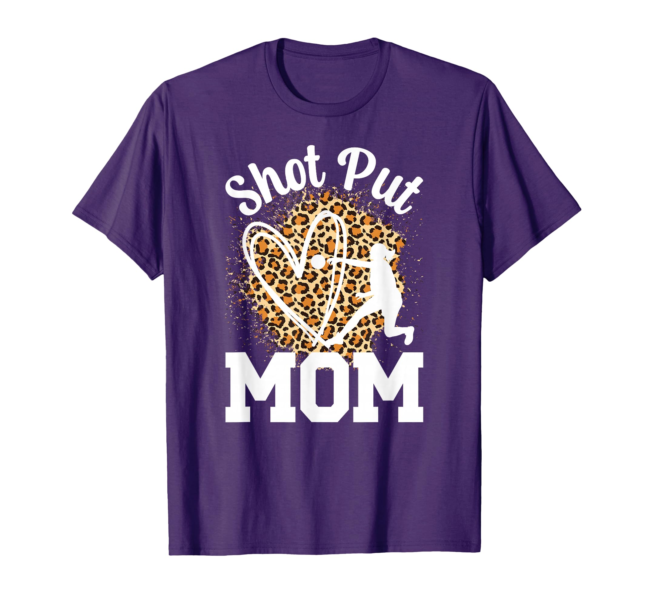 Shot Put Mom Shot Put Thrower T-Shirt - Custom Art Print for Adults