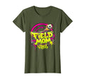 Field Mom Vibes Soccer Mom T-Shirt - Aesthetic Graphic for Adults