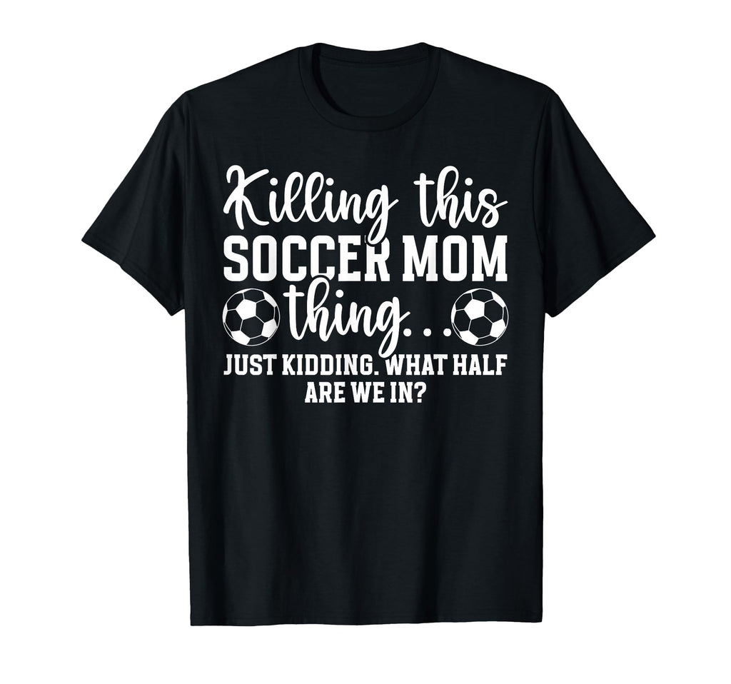 Soccer Mom Thing Mom Soccer Player T-Shirt - Custom Art Print for Adults
