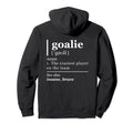 Goalie Gear Art Goalkeeper Hoodie - Casual Everyday Wear Men Women