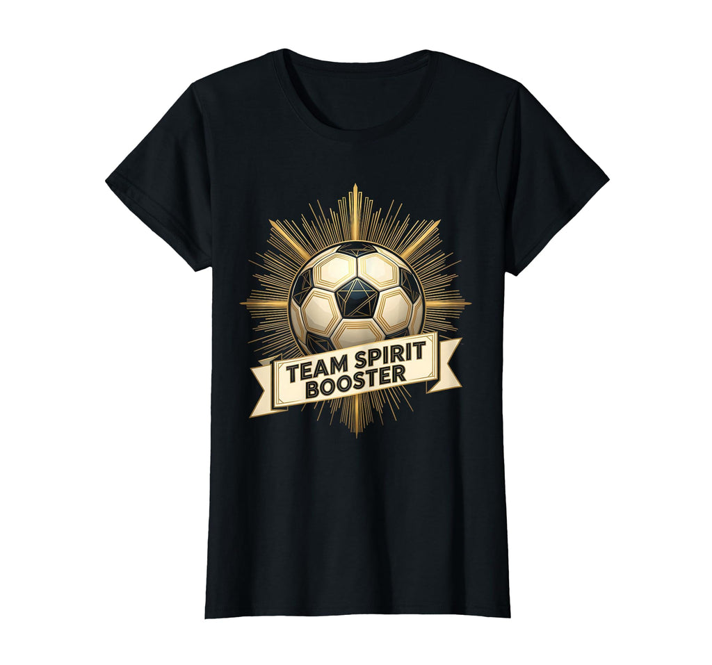 Soccer Mom Team Spirit Booster T-Shirt - Novelty Apparel Unisex