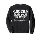 Soccer Grandmother Matching Sweatshirt - Casual Everyday Wear Men Women