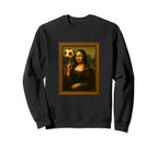 Mona Lisa Loves Soccer Sweatshirt - Casual Everyday Wear for Adults