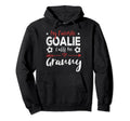 My Favorite Goalie Calls Me Granny Hoodie - Graphic Print for Adults
