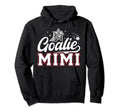 Ice Hockey Goalie Mimi Ice Hockey Hoodie - Custom Art Print for Adults