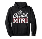 Ice Hockey Goalie Mimi Ice Hockey Hoodie - Custom Art Print for Adults