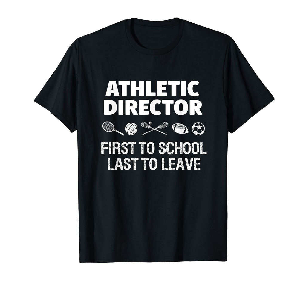 School Athletic Director Funny Sports T-Shirt - Unique Graphic for Adults