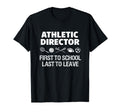 School Athletic Director Funny Sports T-Shirt - Unique Graphic for Adults