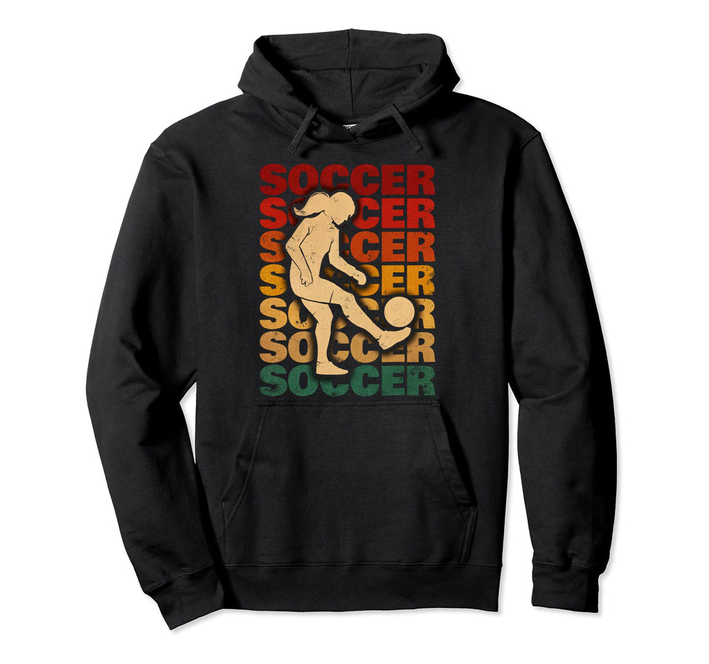 Soccer Goalie Distressed Goalkeeper Hoodie - Minimalist Print for Adults