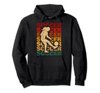 Soccer Goalie Distressed Goalkeeper Hoodie - Minimalist Print for Adults