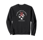 My Heart Beats Football And Nachos Sweatshirt - Novelty Apparel for Adults