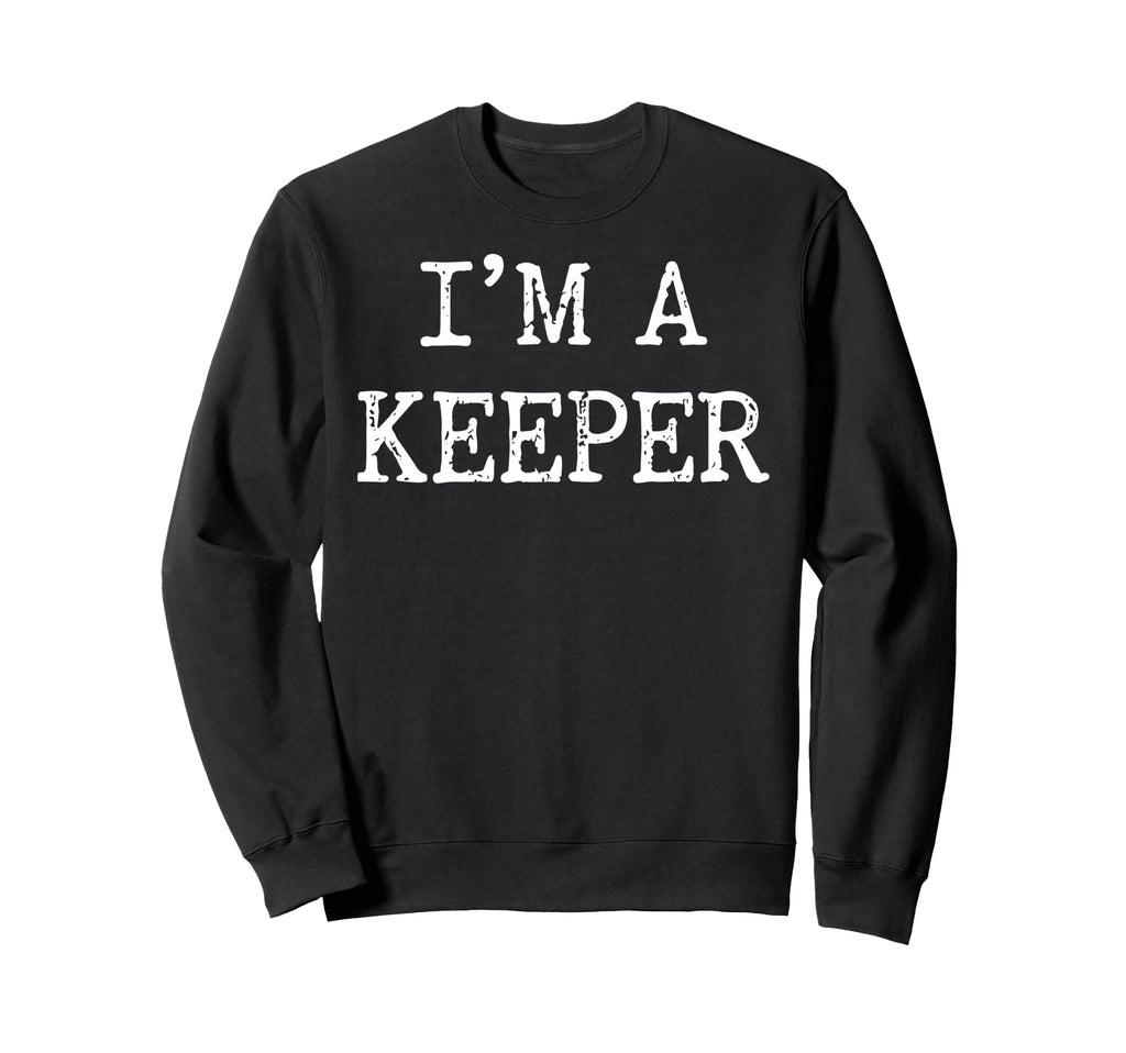 Im Keeper Soccer Goalie Goalkeeper Sweatshirt - Minimalist Print Unisex