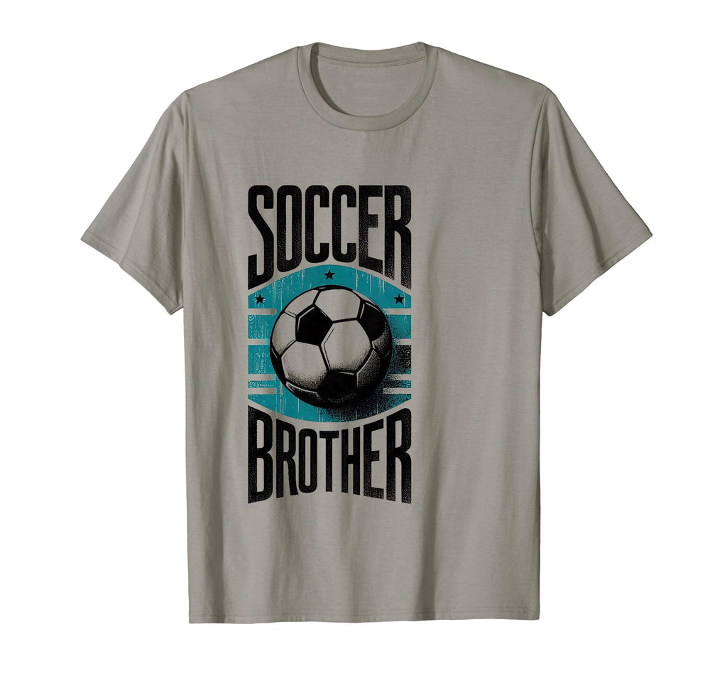 Soccer Brother Family Matching Team T-Shirt - Trendy Graphic for Adults