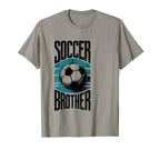 Soccer Brother Family Matching Team T-Shirt - Trendy Graphic for Adults