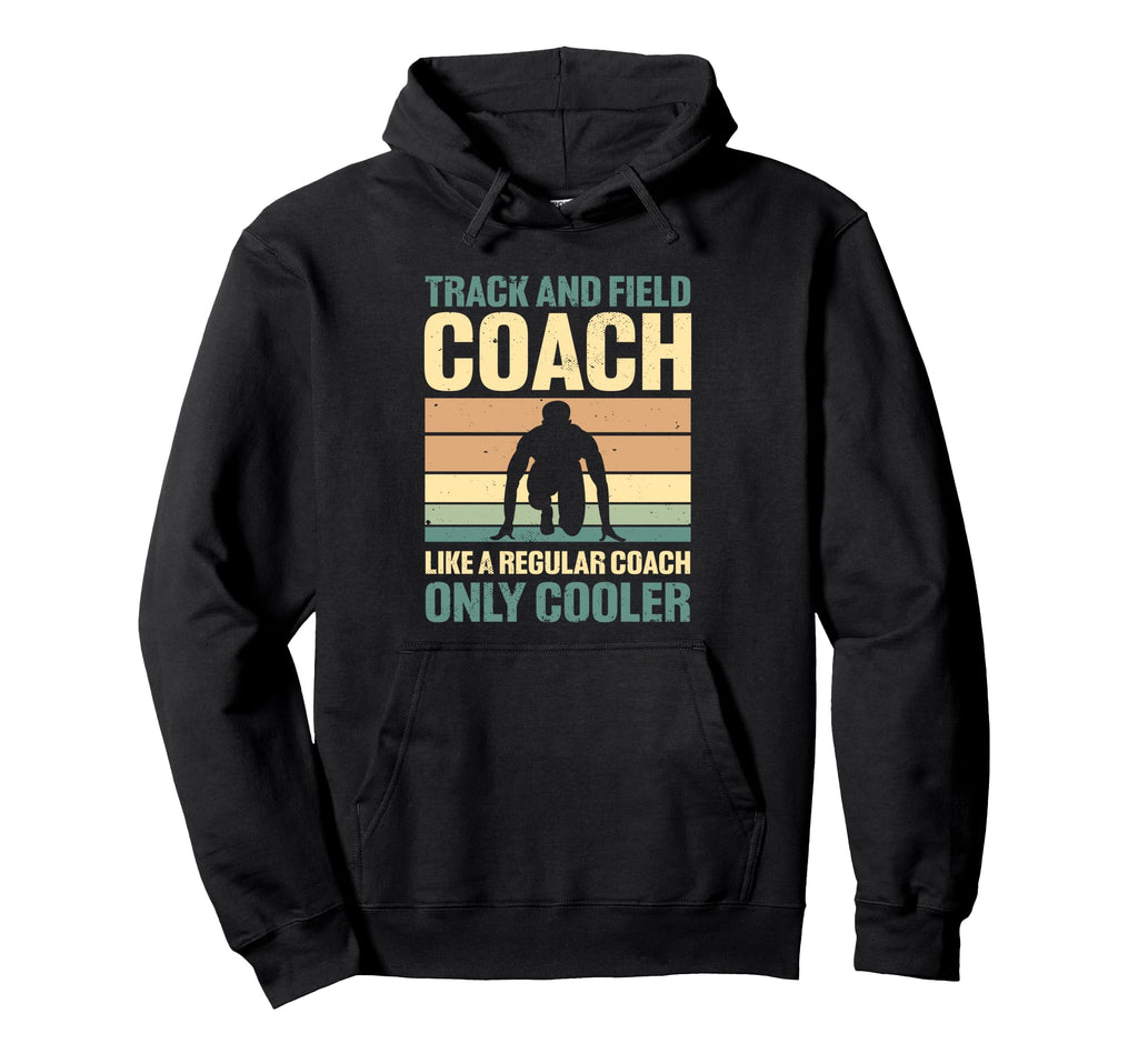 Track And Field Coach Hoodie - Graphic Print Men Women