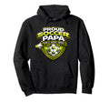 Proud Soccer Papa Funny Drills Games Hoodie - Custom Art Print for Adults