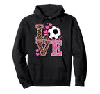 I Love Soccer Goalie Player Fan Game Hoodie - Unique Graphic for Adults