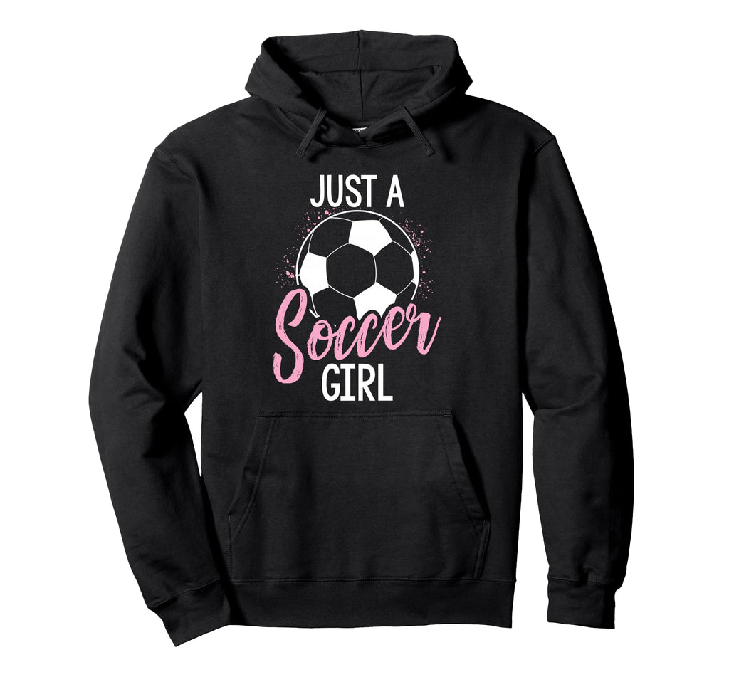 Just Soccer Hoodie - Aesthetic Graphic for Adults