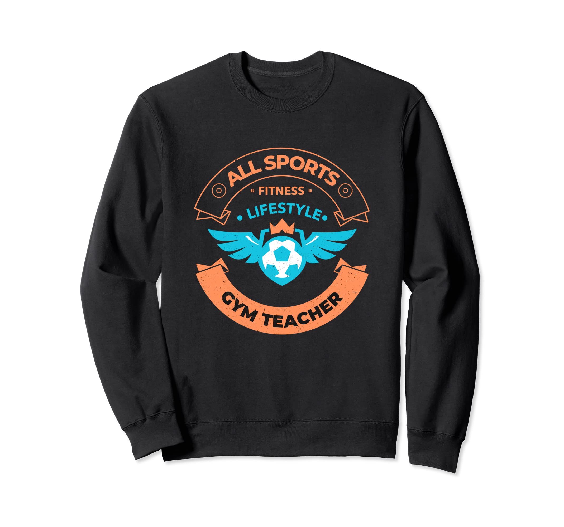 Gym Teacher Shirts Soccer Coach Sweatshirt - Custom Art Print for Adults