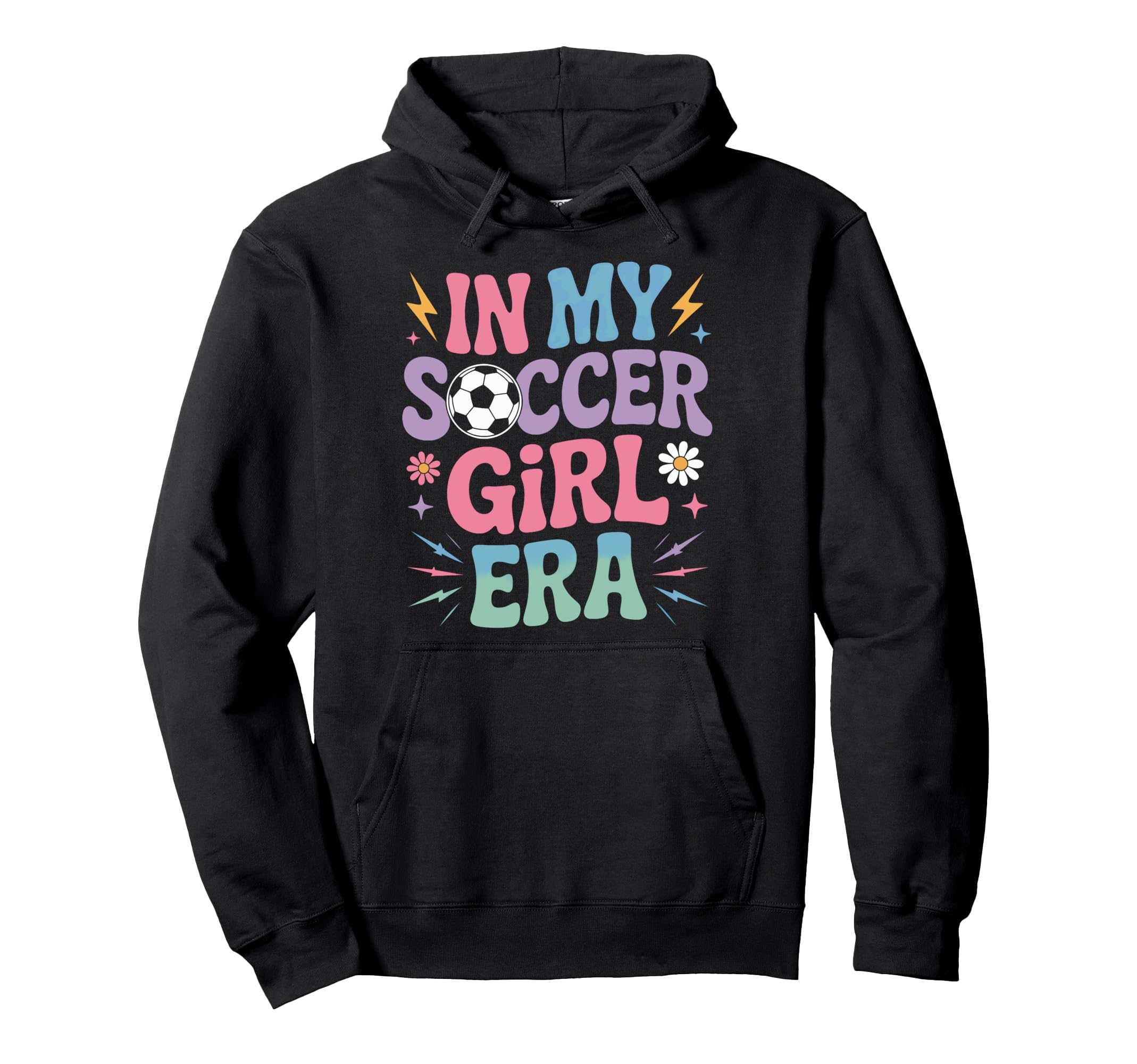 My Soccer Era Ladies Soccer Squad Athlete Hoodie - Novelty Apparel Unisex