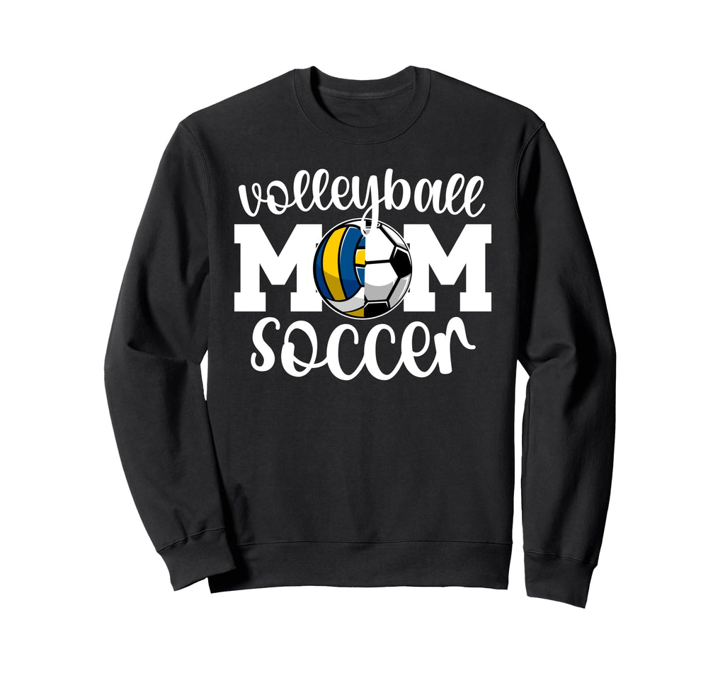 Volleyball Soccer Mom Ballers Soccer Sweatshirt - Custom Art Print Unisex