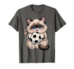 Funny Soccer Birman Just Who Loves T-Shirt - Novelty Apparel for Adults