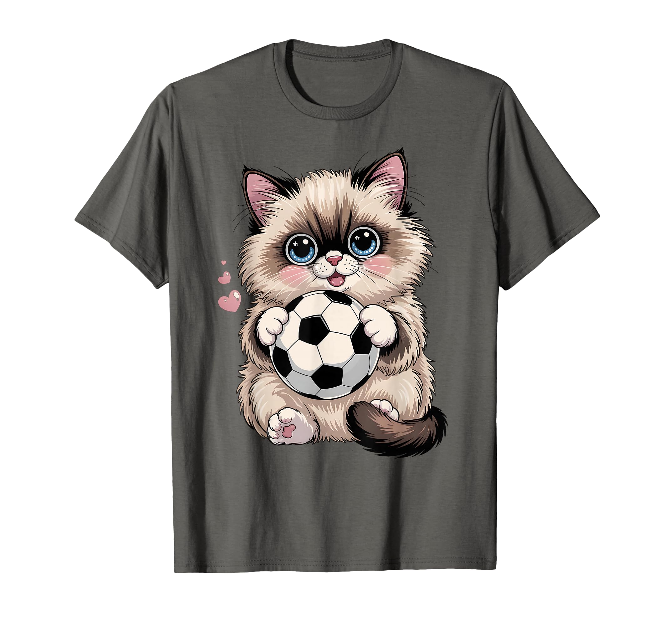 Funny Soccer Birman Just Who Loves T-Shirt - Novelty Apparel for Adults