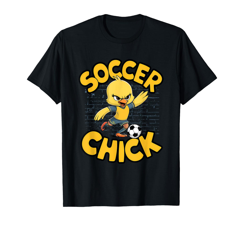 Soccer Chick Soccer Player Soccer T-Shirt - Unique Graphic Men Women
