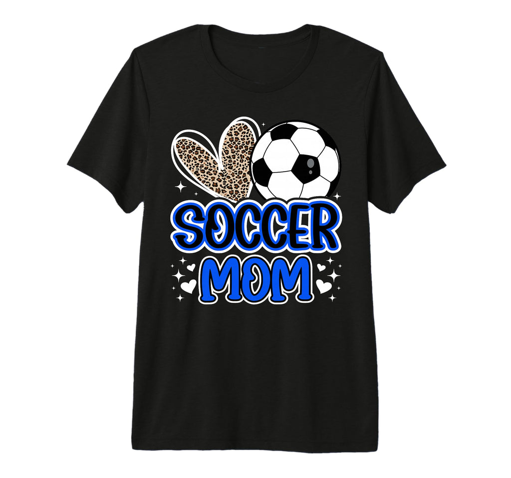Soccer Mom Soccer Player Mother T-Shirt - Casual Everyday Wear for Adults