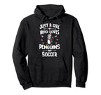Penguins And Soccer Gift Hoodie - Trendy Graphic Men Women