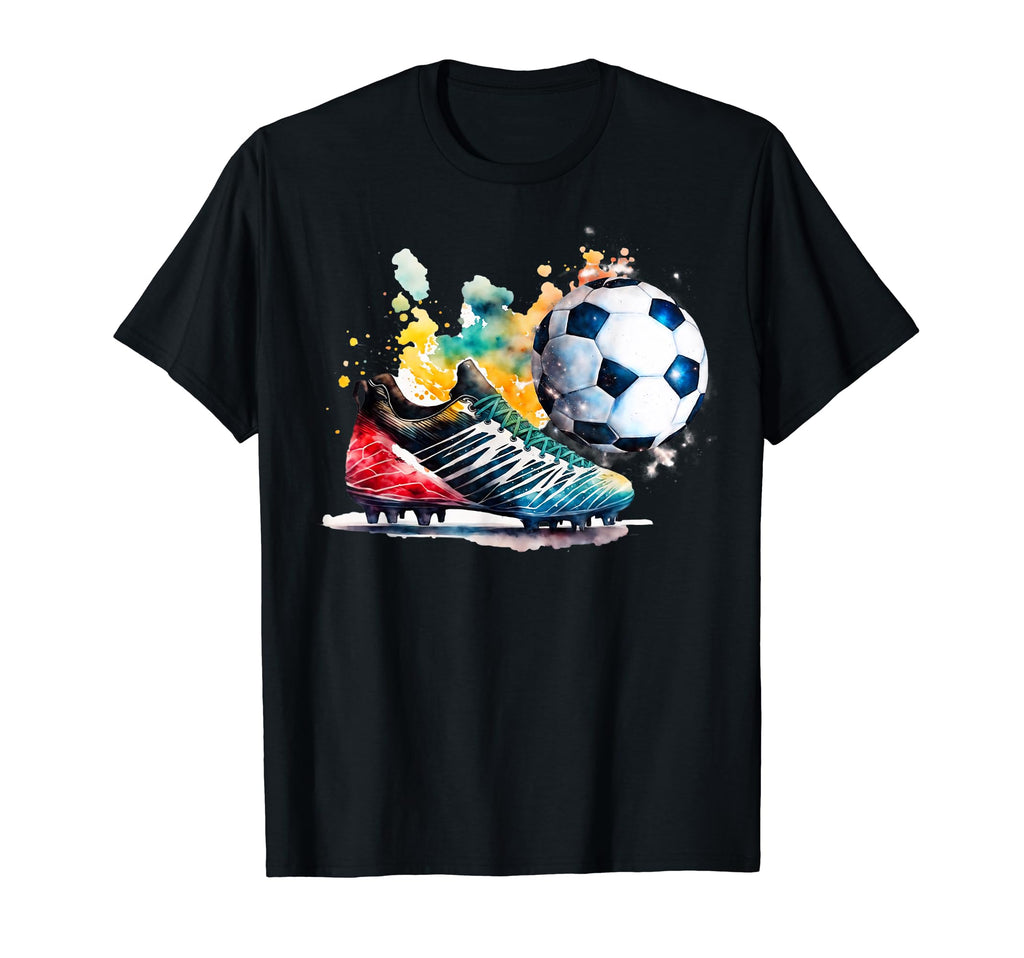 Soccer Indoor Sports Gear Player T-Shirt - Fun Novelty Design Men Women