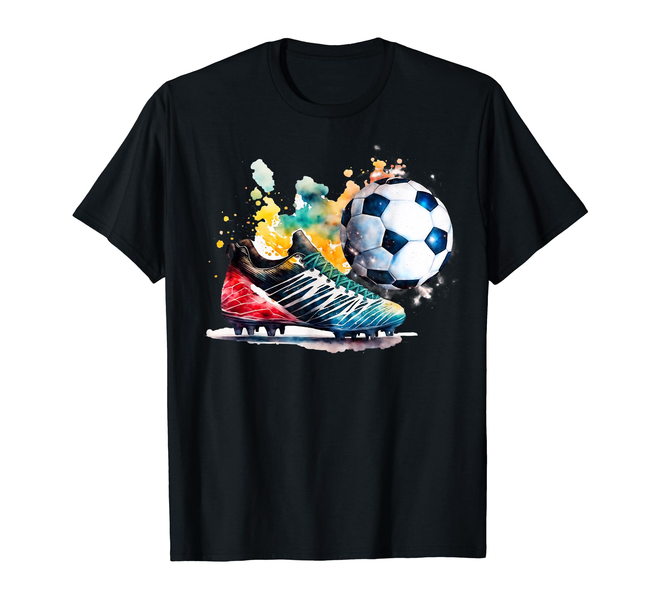 Soccer Indoor Sports Gear Player T-Shirt - Fun Novelty Design Men Women