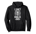 Im Hockey Goalie Dad Ice Hockey Keeper Hoodie - Unique Graphic for Adults