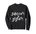 Womens Soccer Player Bandana Ball Sweatshirt - Aesthetic Graphic Men Women