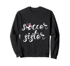 Womens Soccer Player Bandana Ball Sweatshirt - Aesthetic Graphic Men Women
