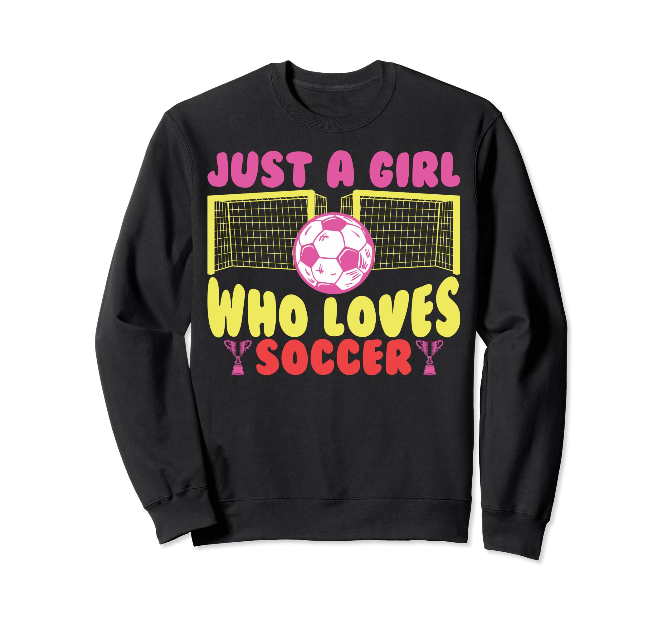 Soccer Lovers Soccer Fans Just Who Sweatshirt - Custom Art Print Men Women