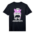 Mens Mom Both Messy Bun Dancer T-Shirt - Streetwear Style for Adults