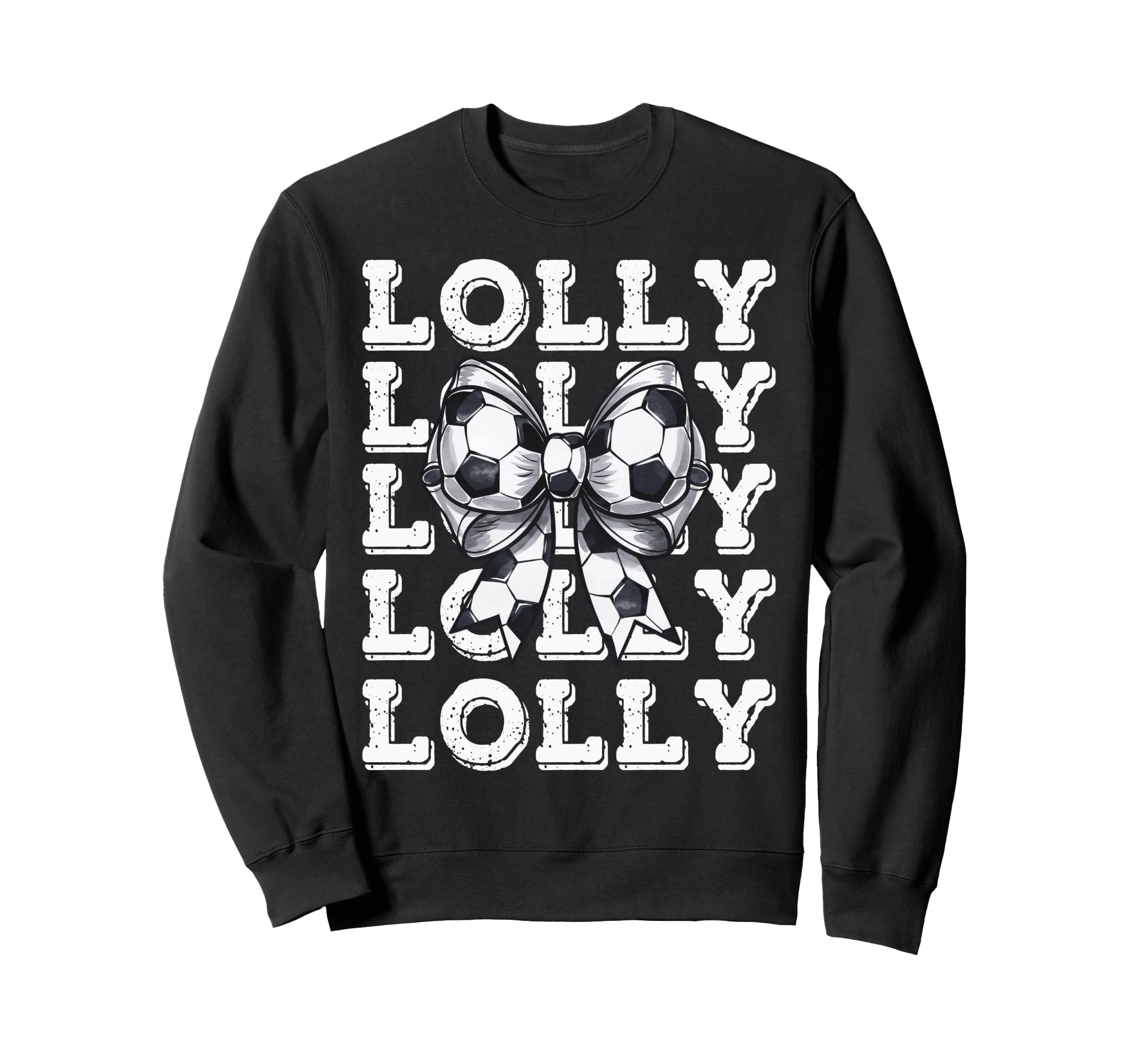 Coquette Soccer Lolly Matching Family Sweatshirt - Streetwear Style Unisex