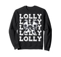 Coquette Soccer Lolly Matching Sweatshirt - Unique Graphic Men Women