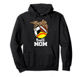 Ball Mom Funny Softball Soccer Hoodie - Custom Art Print Men Women