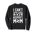 Im Soccer Keeper Mom Soccer Goalkeeper Sweatshirt - Graphic Print Unisex