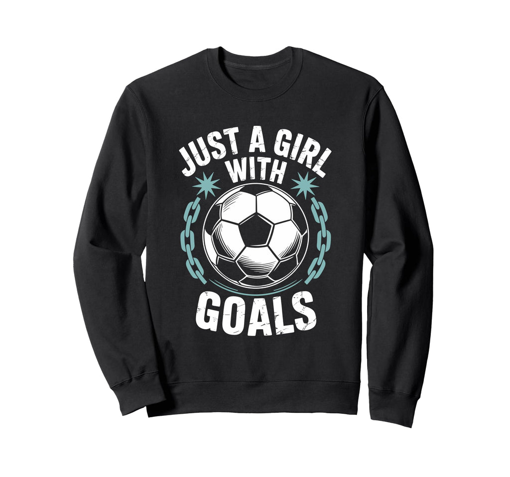 Goal Keeper And Soccer Lover Sweatshirt - Aesthetic Graphic for Adults