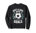 Goal Keeper And Soccer Lover Sweatshirt - Aesthetic Graphic for Adults