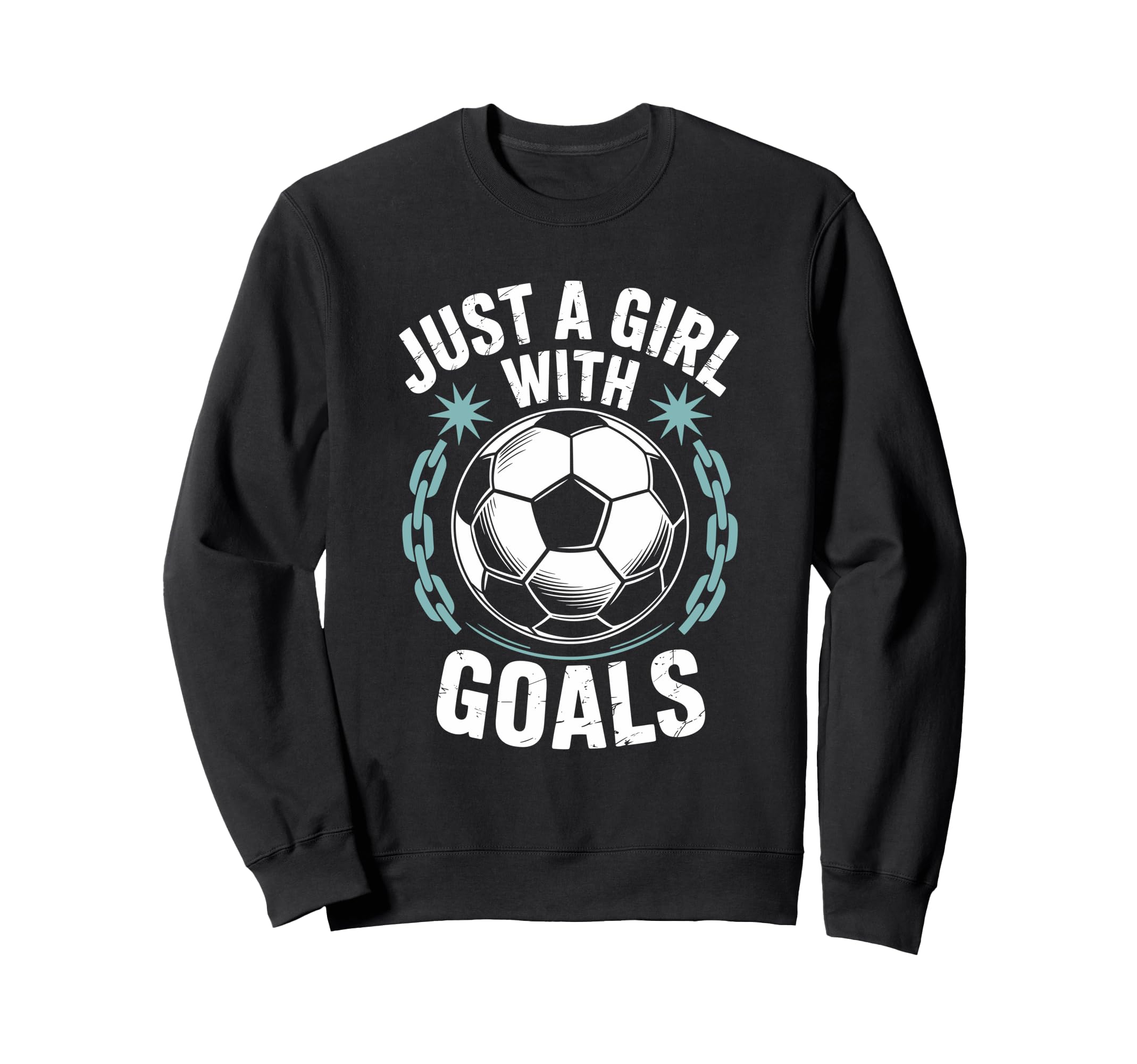 Goal Keeper And Soccer Lover Sweatshirt - Aesthetic Graphic for Adults