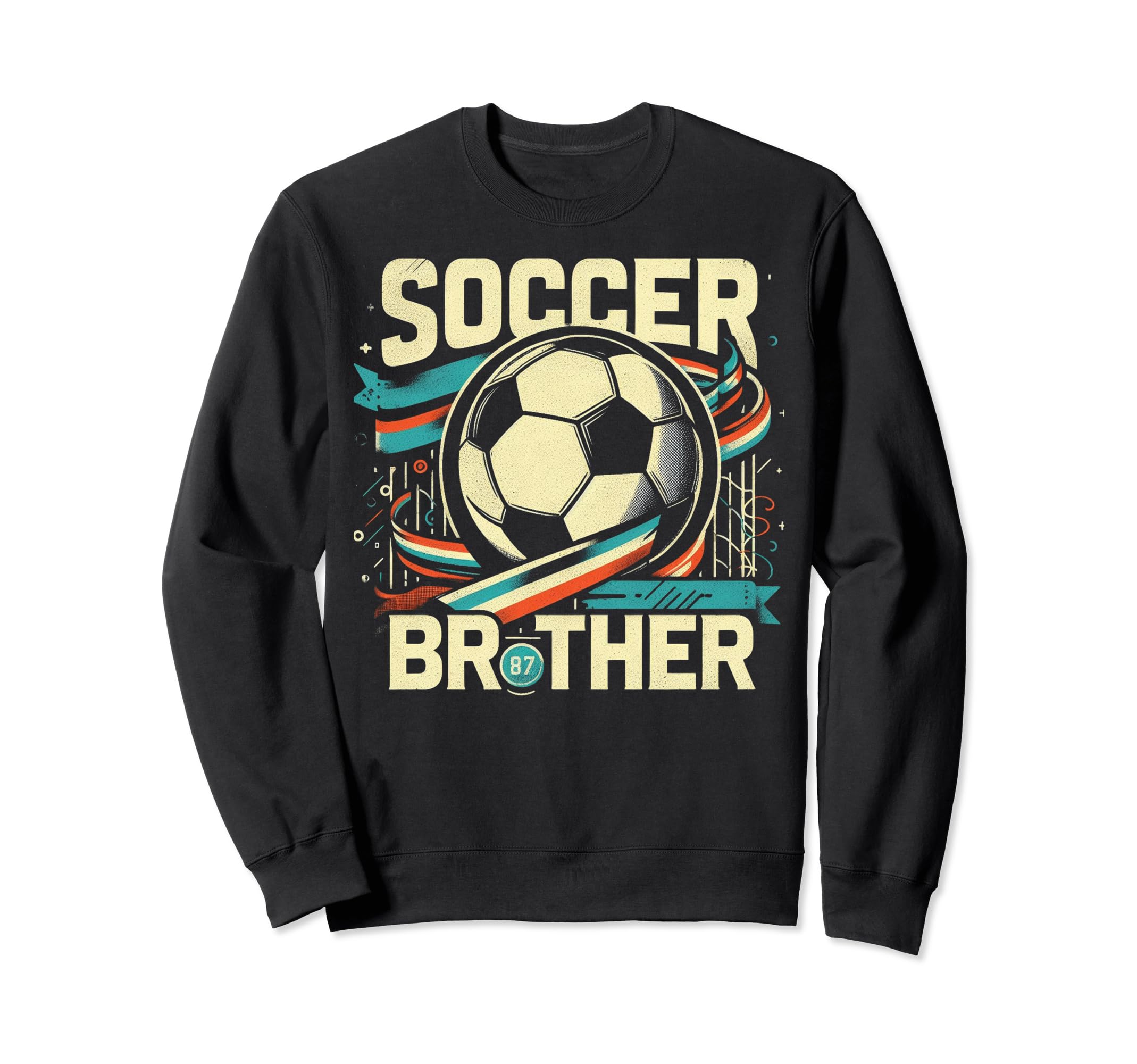Soccer Brother Family Matching Sweatshirt - Streetwear Style for Adults