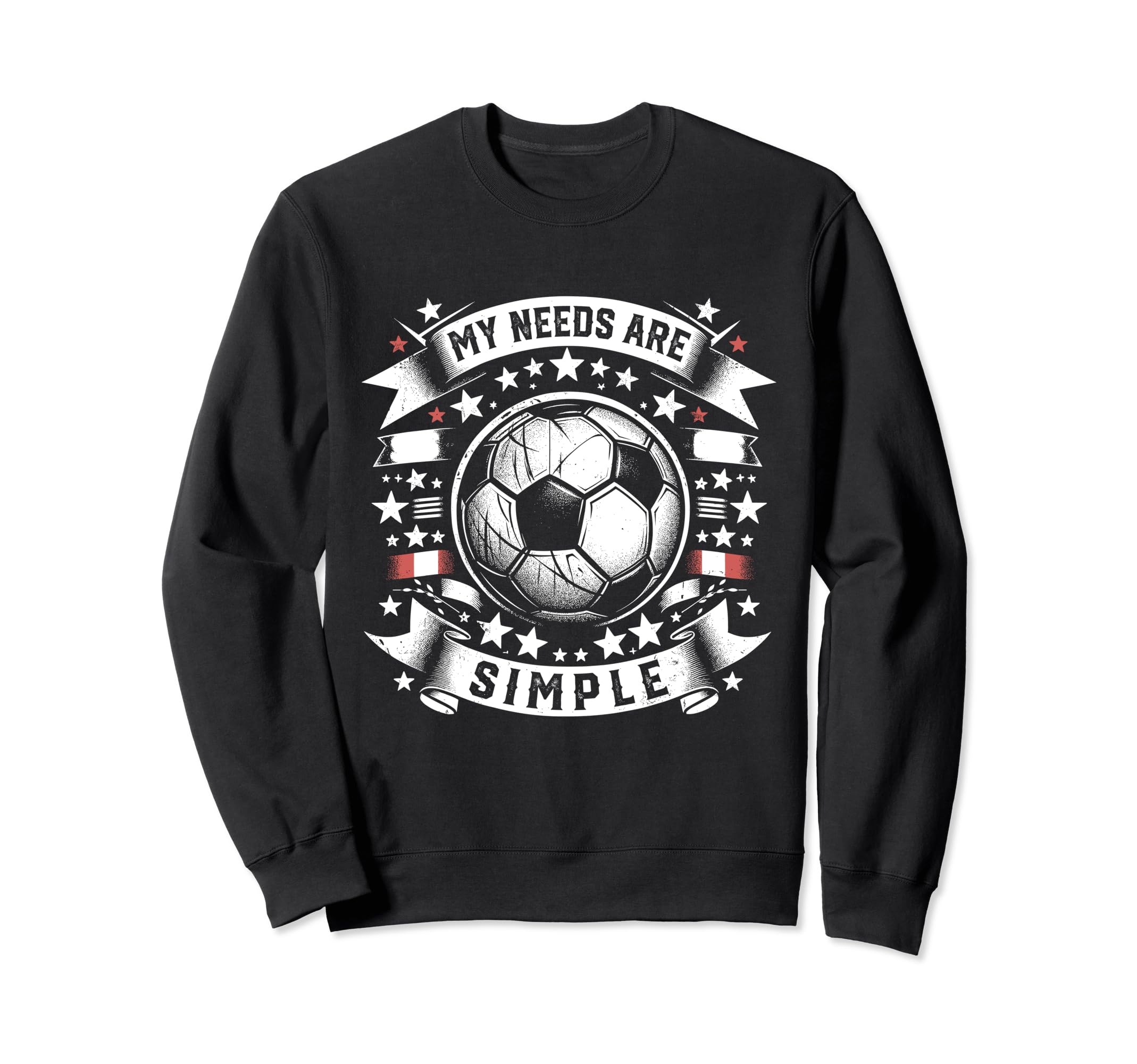 Soccer Player Soccer Sweatshirt - Unique Graphic Unisex