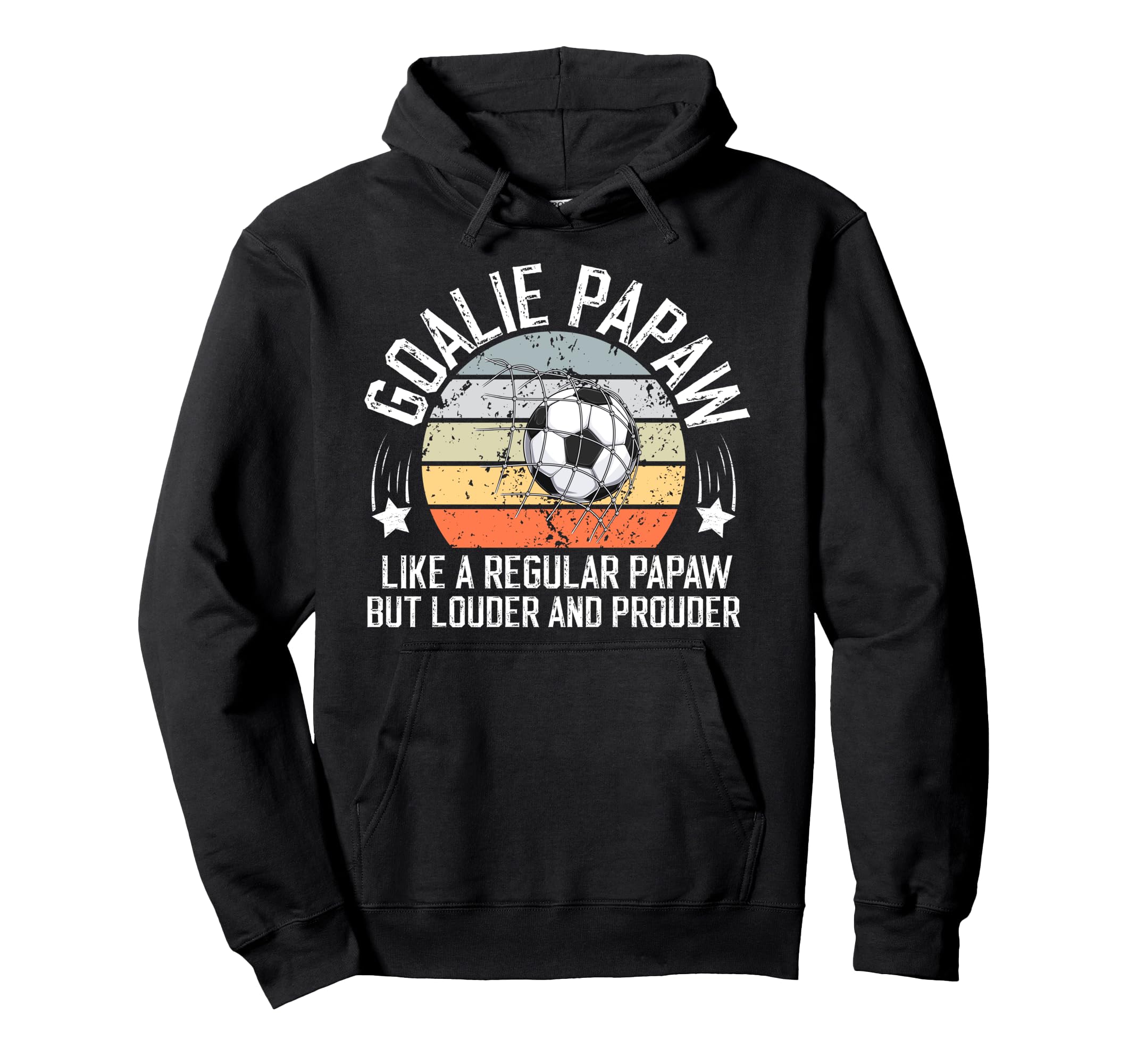 Soccer Goalie Papaw Definition Soccer Hoodie - Streetwear Style Men Women