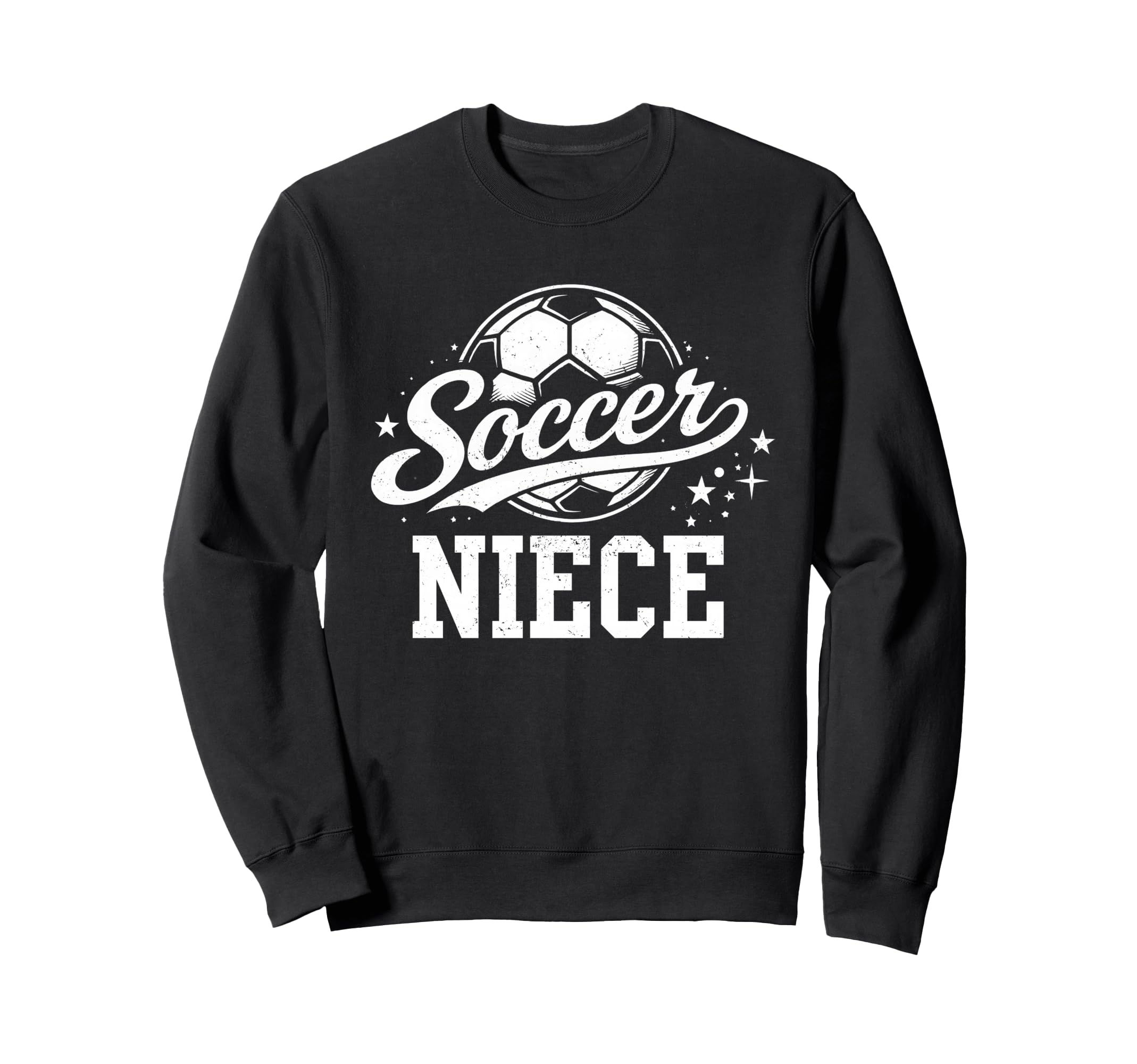 Soccer Niece Family Matching Sweatshirt - Aesthetic Graphic for Adults